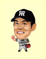 選手イラストワッペン　原口