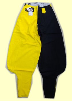 画像1: カラーニッカ　黒と黄色のツートン