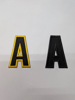 画像2: ワッペン（2020） アルファベット（一文字）