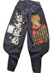 ニッカ　ワッペン圧着　白猛虎狂乱炎に虎