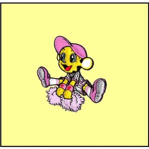 画像: ワッペン ラッキー　ポンポン（２）