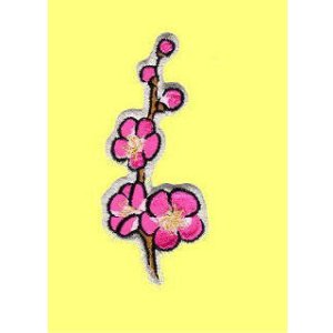 画像: ワッペン 梅（右向き）