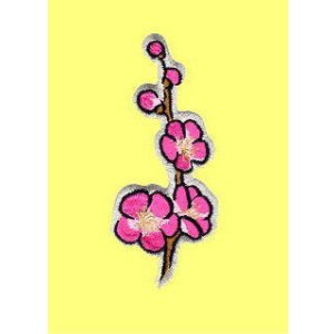 画像: ワッペン 梅（左向き）