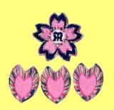 画像: ワッペン　桜（角）